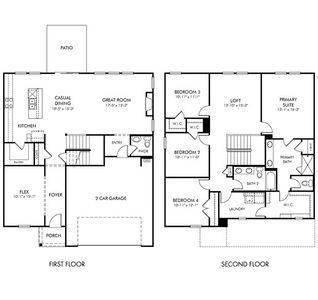 New construction Single-Family house 219 Abraham Wy, Boiling Springs, SC 29316 plan Dakota - image