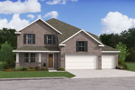 New construction Single-Family house 1291 Imperial Ranch Way, Dayton, TX 77535 El Paso- photo 0