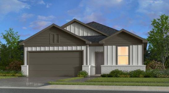 New construction Single-Family house 21727 Flannel Bush Lane, Cypress, TX 77433 Lantana- photo 0