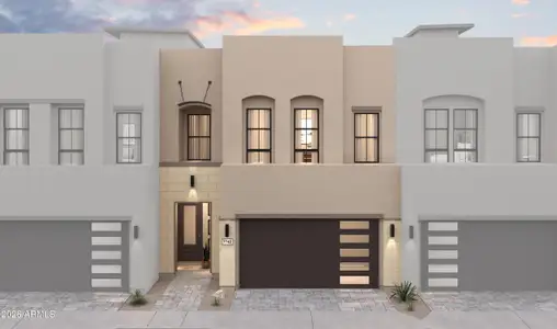 New construction Townhouse house 7261 E Via Luna Dr, Scottsdale, AZ 85255 - image