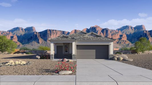 New construction Single-Family house 2715 W Simone Ave, Apache Junction, AZ 85120 plan Caroline - image