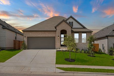 New construction Single-Family house 1133 Pansy Trl, Georgetown, TX 78628 plan Somerset - image