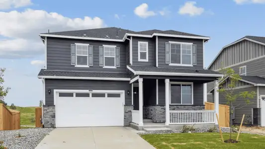 New construction Single-Family house 13965 Beebalm Trl, Parker, CO 80134 plan Hennessy - image