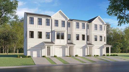New construction Townhouse house 208 Trawick Rd, Raleigh, NC 27604 plan Wyatt - image
