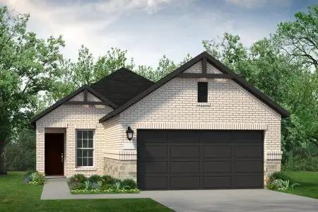 New construction Single-Family house 192 Pintail Ln, Rhome, TX 76078 plan Burnet - image