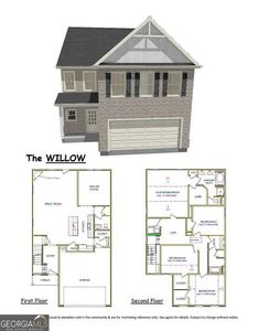 New construction Single-Family house 5717 Laney Dr, Rex, GA 30273 Willow- photo 0