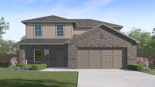 New construction Single-Family house 10329 Stone Crk, Corpus Christi, TX 78410 plan Upton - image