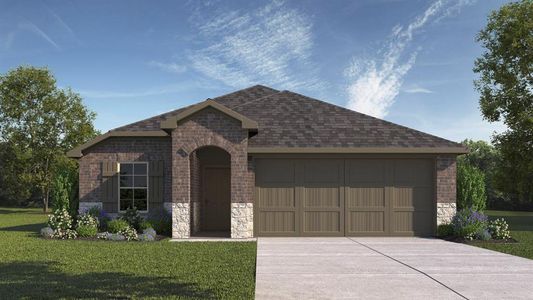 New construction Single-Family house 3419 Spur Run, Sherman, TX 75090 plan Abbot - image
