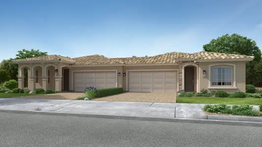 New construction Single-Family house 25032 N 174Th Ave, Surprise, AZ 85387 plan Dusk Plan 3568 - image
