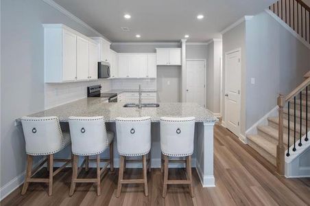 New construction Townhouse house 5517 Leyland Dr, Flowery Branch, GA 30542 - image