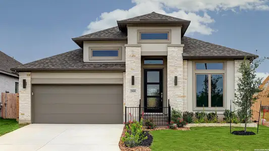New construction Single-Family house 268 Haby Holw, San Antonio, TX 78253 plan 2504W - image 2