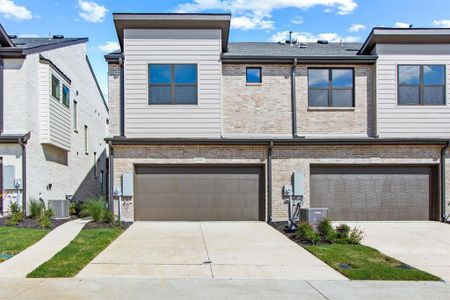 New construction Townhouse house 2020 Ne Aldrich Mews, Celina, TX 75009 plan Catalpa - image