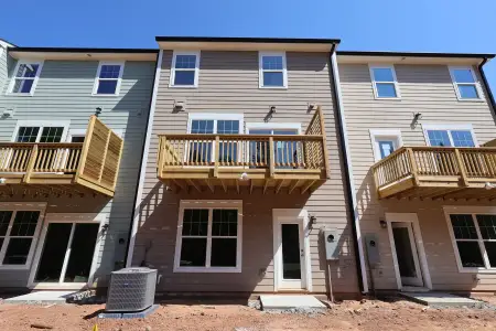 New construction Townhouse house 1192 Alston Landing Wy, Cary, NC 27519 plan Hyde Park - image