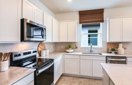 Ample Amount of Countertop and Storage Space