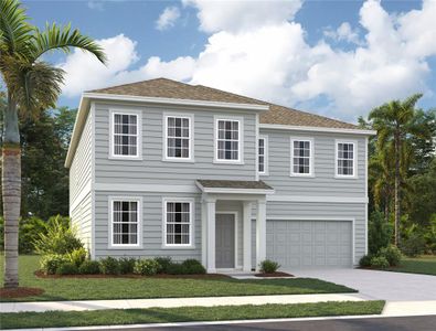 New construction Single-Family house 2250 Broadbrook Dr, St. Cloud, FL 34771 Griffin II Homeplan- photo 0