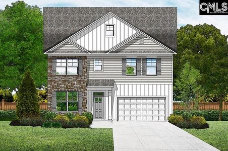 New construction Single-Family house 1019 Beaufort Farm Rd, Blythewood, SC 29016 - image