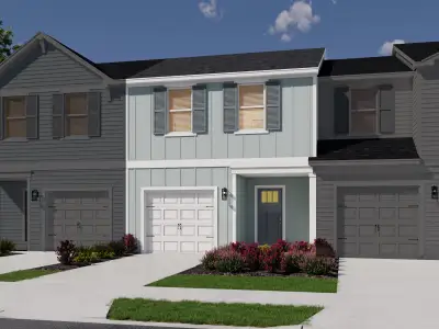 New construction Townhouse house 205 Brook Run Dr, Moncks Corner, SC 29461 plan Anderson - image