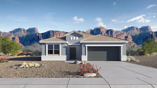 New construction Single-Family house 9340 S Hale Dr, Apache Junction, AZ 85120 plan Denton - image