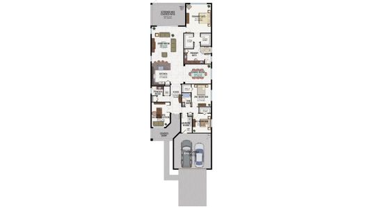 New construction Single-Family house 12273 SW River Creek St, Port St. Lucie, FL 34987 plan Tribeca - image 5