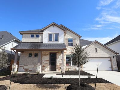New construction Single-Family house 2012 Billings Wy, Leander, TX 78641 plan Caspano - Classic Series - image