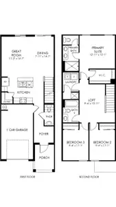 New construction Townhouse house 12937 Sw Forli Wy, Port St. Lucie, FL 34987 plan Pompano - image