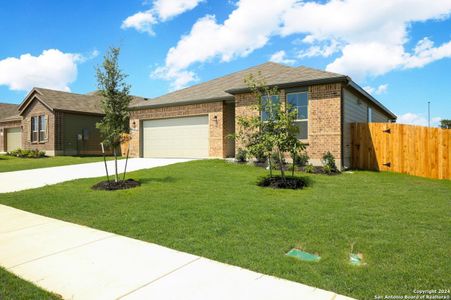 New construction Single-Family house 414 Cowboy Peak, Cibolo, TX 78108 Concord II G- photo 0