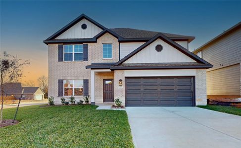 New construction Single-Family house 11903 Wisteria Meadows Dr, Willis, TX 77318 plan Torrey Pines II - image