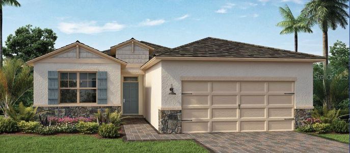 New construction Single-Family house 317 Rover Road, Ormond Beach, FL 32174 The Avon- photo 0