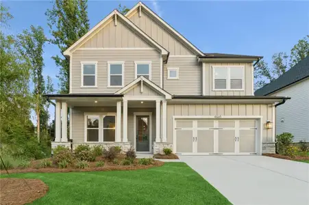 New construction Single-Family house 4665 Beechnut Cir, Cumming, GA 30028 plan The Conifer - image