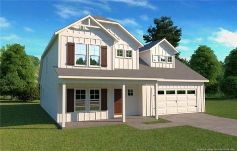 New construction Single-Family house 3845 Bankergate Ct, Fayetteville, NC 28311 - image