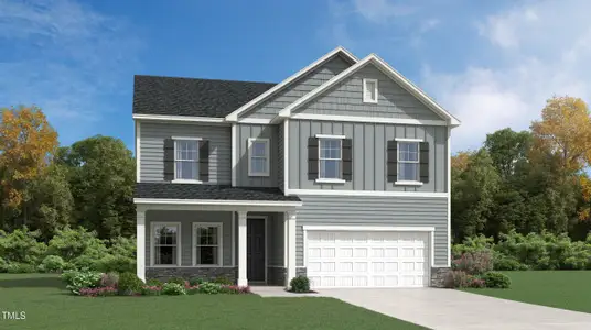 New construction Single-Family house 611 Bronco Cir, Durham, NC 27703 - photo 0