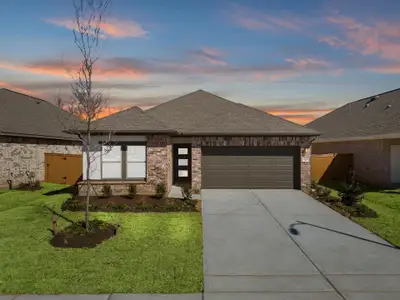 New construction Single-Family house 22022 Matera Vista Ln, Hockley, TX 77447 plan Wise - Single Family Homes - image