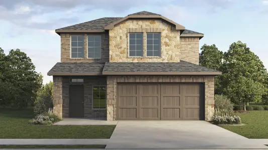 New construction Single-Family house 3533 Barnfield Ave, Aubrey, TX 76227 plan Finn - image