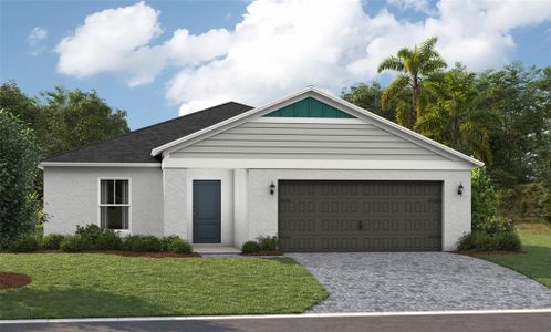 New construction Single-Family house 9284 Pavilion Shade Dr, Zephyrhills, FL 33541 plan Valeria - image