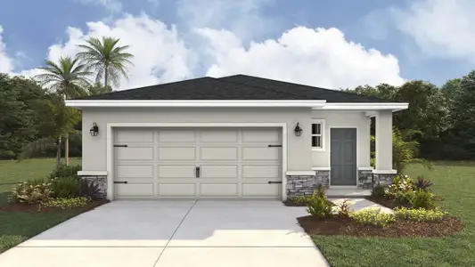 New construction Single-Family house 9961 Morning Meadowlark Trl, Parrish, FL 34219 plan Harper - image
