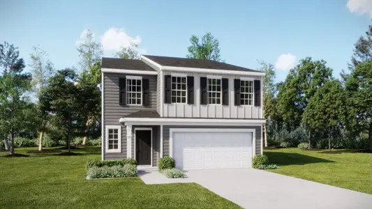 New construction Single-Family house 724 Coromandel Dr, Spartanburg, SC 29301 plan Frost VE - image