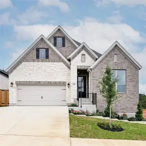 New construction Single-Family house 336 Puppy Dog Pass, San Marcos, TX 78666 plan 2443H - image