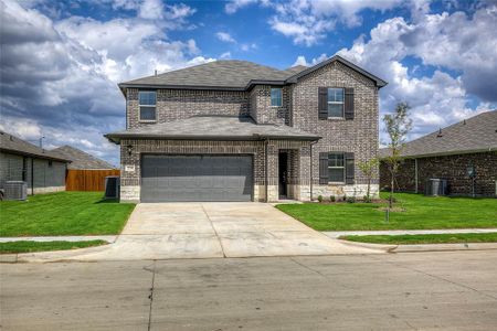 New construction Single-Family house 210 Arcane Street, Greenville, TX 75402 The Woodside- photo 0