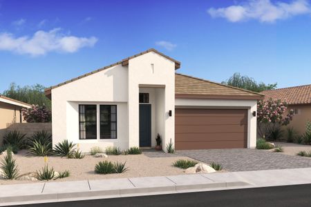 New construction Single-Family house 671 E Greenback Dr, San Tan Valley, AZ 85140 Warren- photo 0