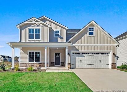 New construction Single-Family house 787 Union St, Raeford, NC 28376 plan Cape Fear - image