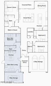 Trillium floorplan