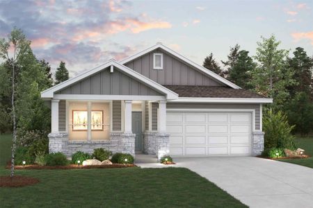 New construction Single-Family house 2414 Milo Hazel Ln, Round Rock, TX 78665 Dawson- photo 0