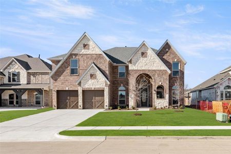 New construction Single-Family house 7047 Hidden Harbor Road, Grand Prairie, TX 75054 Stonehaven 2F- photo 0