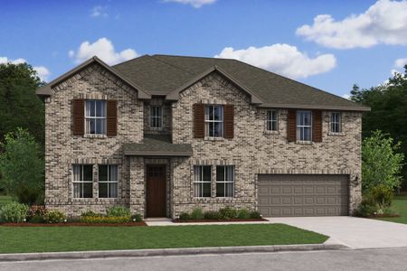New construction Single-Family house 321 Box Elder Ct, Magnolia, TX 77363 plan Stirling - image