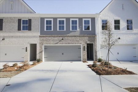 New construction Townhouse house 909 Agate Ln, Lawrenceville, GA 30043 Brooks- photo 0