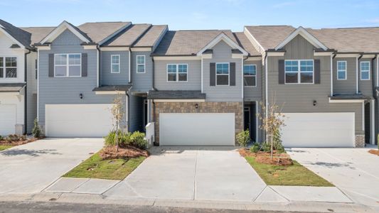 New construction Townhouse house 49 Hughes Place Dr, Dawsonville, GA 30534 plan Sudbury - image