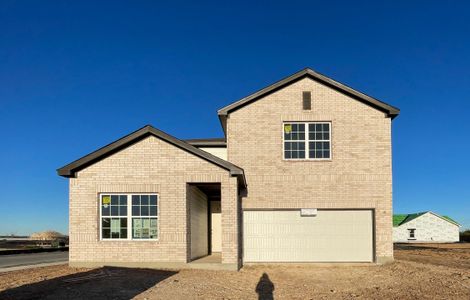 New construction Single-Family house 9914 Paseo Post Pl, Schertz, TX 78108 Wyatt Homeplan- photo 0