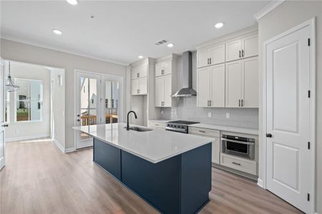 New construction Townhouse house 217 Village Overlook, Unit H3, Canton, GA 30114 plan The Deerfield - image 6