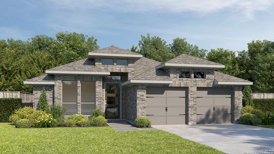 New construction Single-Family house 2916 Sprouted Grain, Seguin, TX 78155 2127W- photo 0