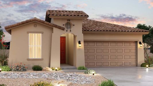 New construction Single-Family house 1350 S 215Th Dr, Buckeye, AZ 85326 plan Clover - image